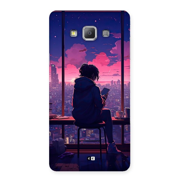 Alone Anime Back Case for Galaxy A7