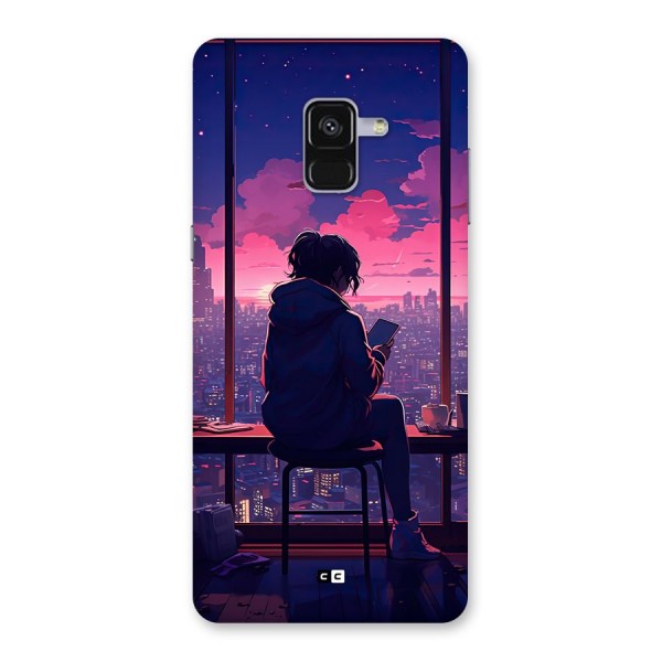 Alone Anime Back Case for Galaxy A8 Plus