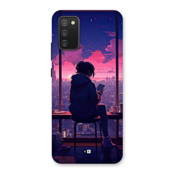 Alone Anime Back Case for Galaxy F02s