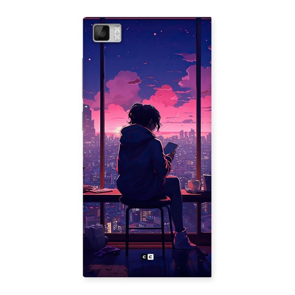 Alone Anime Back Case for Mi3