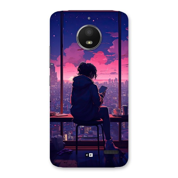 Alone Anime Back Case for Moto E4