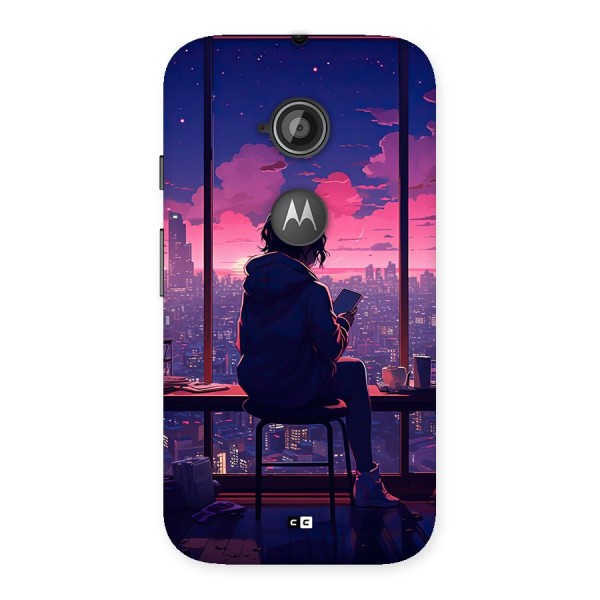 Alone Anime Back Case for Moto E 2nd Gen