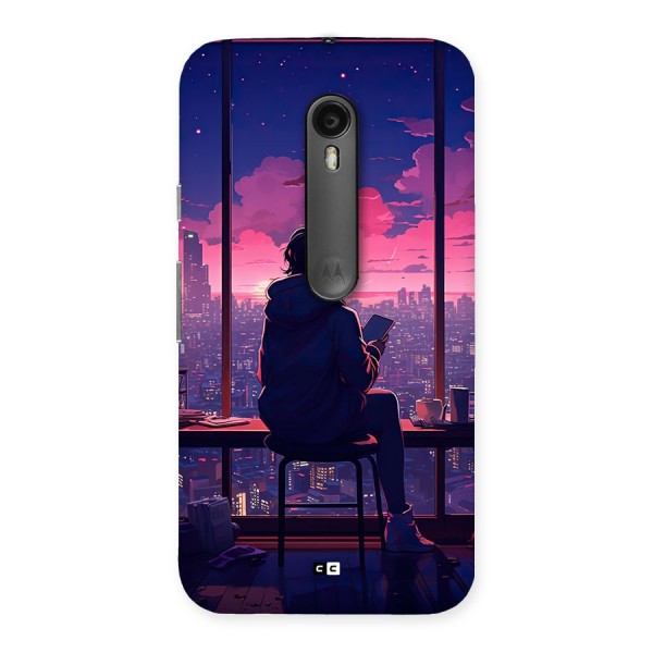 Alone Anime Back Case for Moto G3