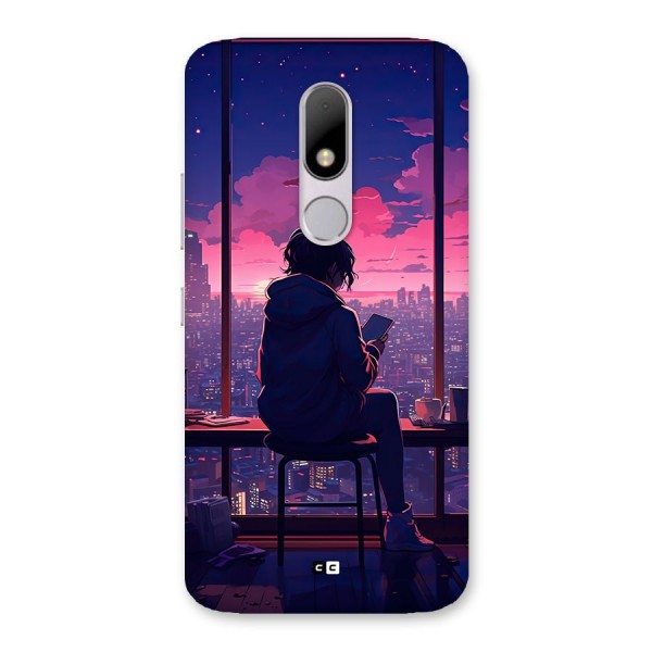 Alone Anime Back Case for Moto M