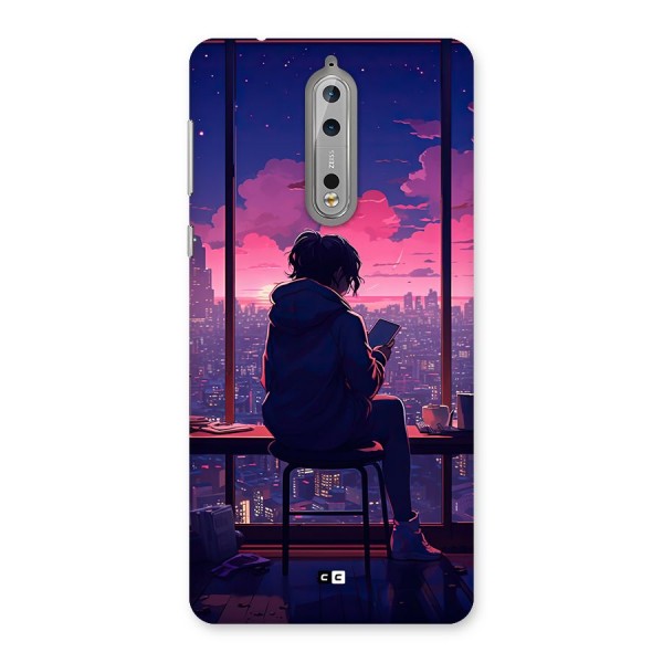 Alone Anime Back Case for Nokia 8