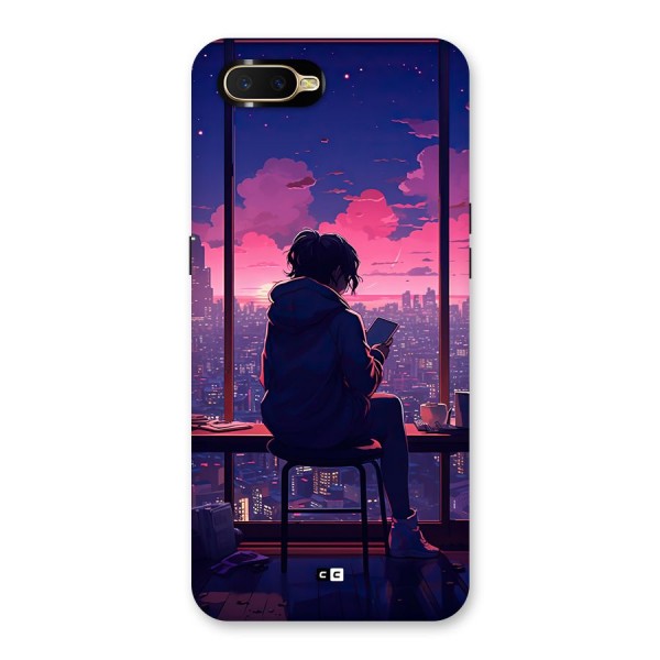 Alone Anime Back Case for Oppo K1