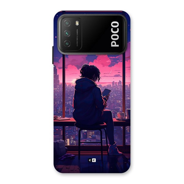 Alone Anime Back Case for Poco M3