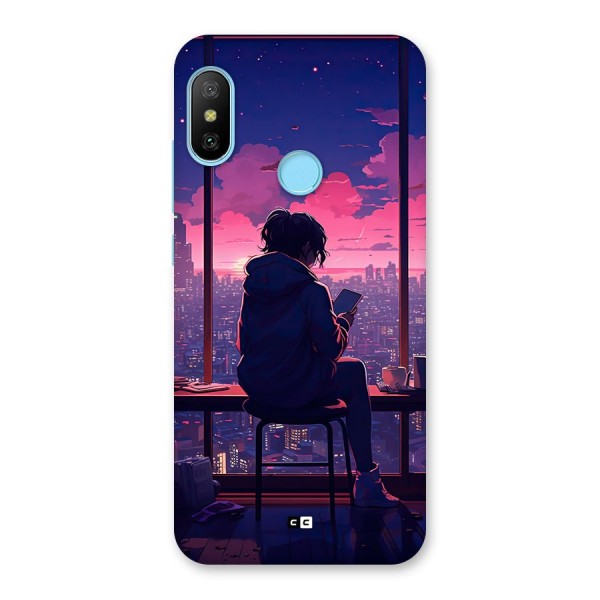 Alone Anime Back Case for Redmi 6 Pro