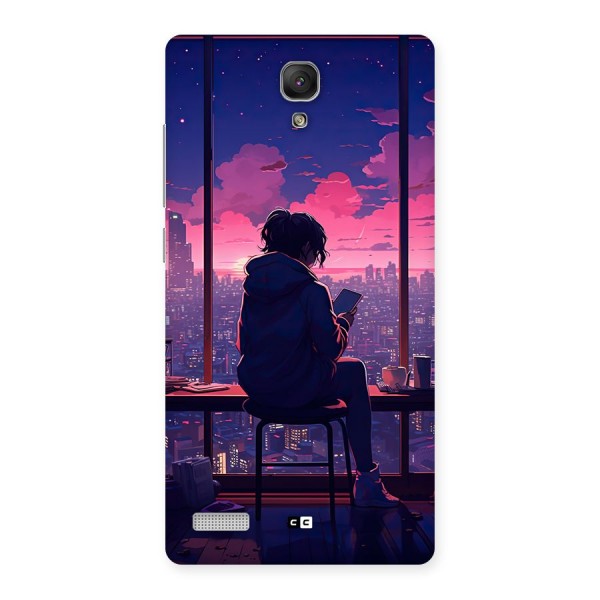 Alone Anime Back Case for Redmi Note