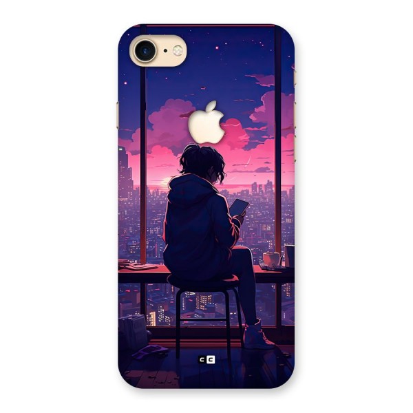 Alone Anime Back Case for iPhone 7 Apple Cut