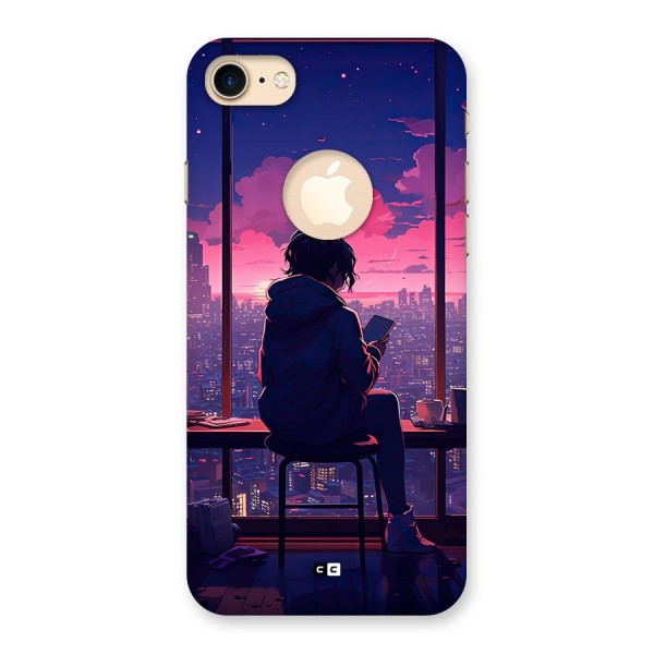 Alone Anime Back Case for iPhone 8 Logo Cut