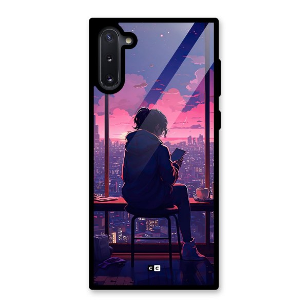 Alone Anime Glass Back Case for Galaxy Note 10