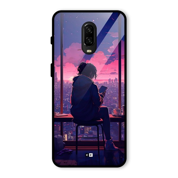 Alone Anime Glass Back Case for OnePlus 6T