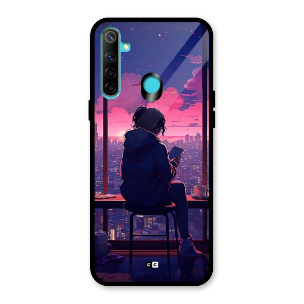 Alone Anime Glass Back Case for Realme Narzo 10