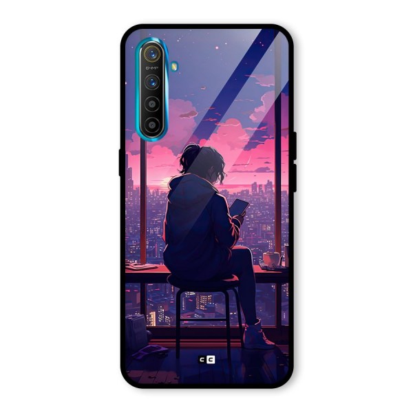 Alone Anime Glass Back Case for Realme X2