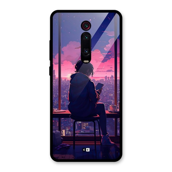 Alone Anime Glass Back Case for Redmi K20