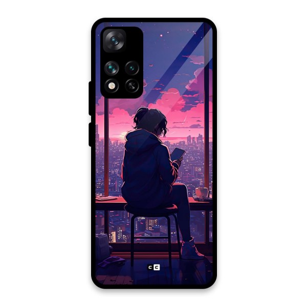 Alone Anime Glass Back Case for Xiaomi 11i HyperCharge 5G