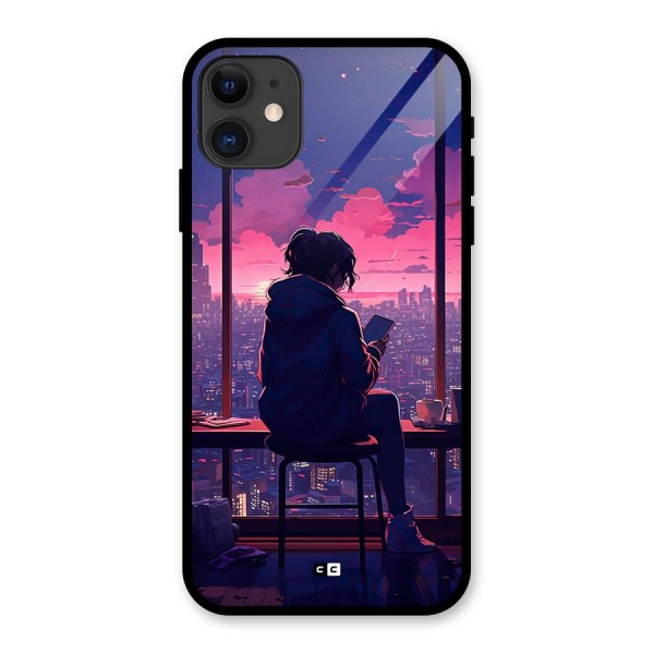 Alone Anime Glass Back Case for iPhone 11