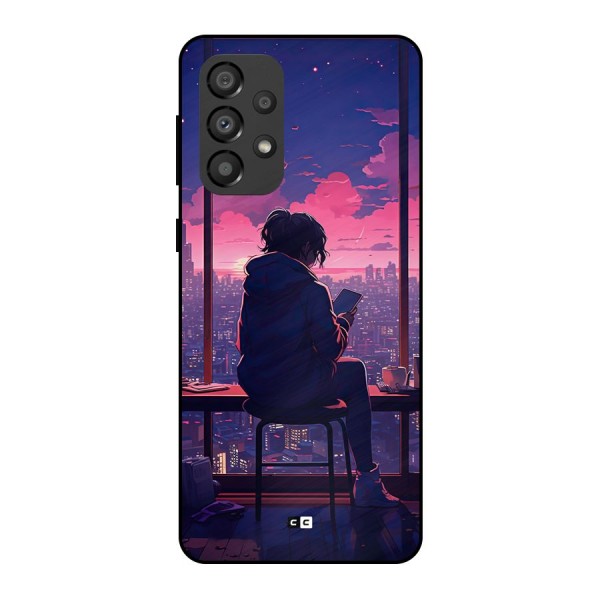 Alone Anime Metal Back Case for Galaxy A33 5G