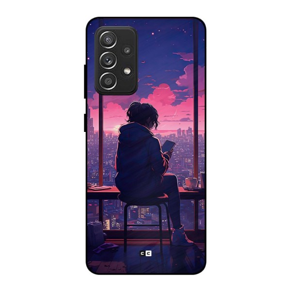 Alone Anime Metal Back Case for Galaxy A52s 5G