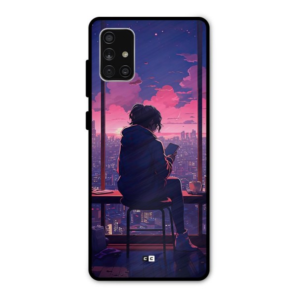 Alone Anime Metal Back Case for Galaxy A71