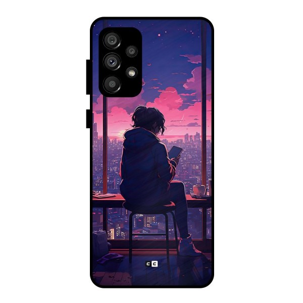 Alone Anime Metal Back Case for Galaxy A73 5G