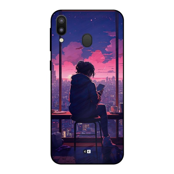 Alone Anime Metal Back Case for Galaxy M20