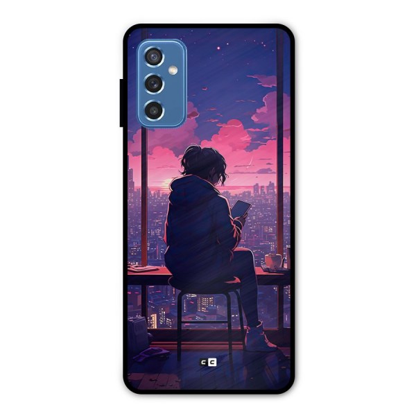 Alone Anime Metal Back Case for Galaxy M52 5G