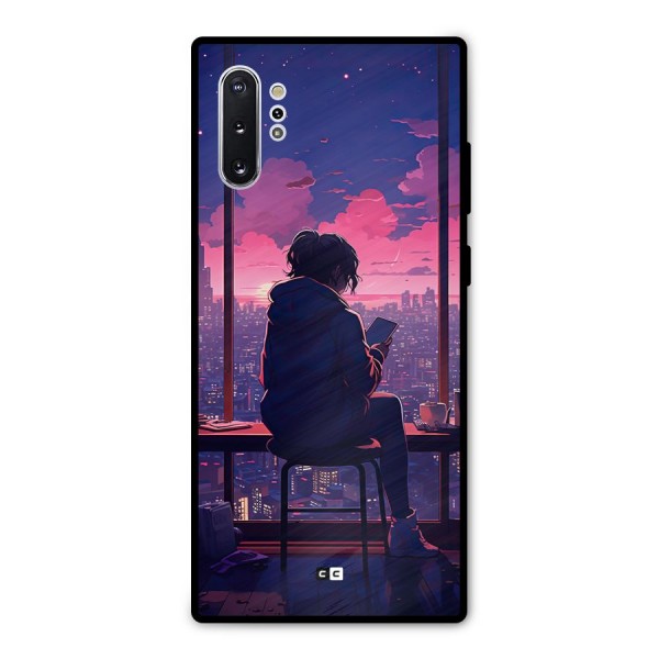 Alone Anime Metal Back Case for Galaxy Note 10 Plus