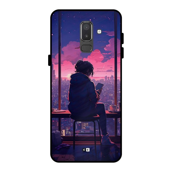 Alone Anime Metal Back Case for Galaxy On8 (2018)