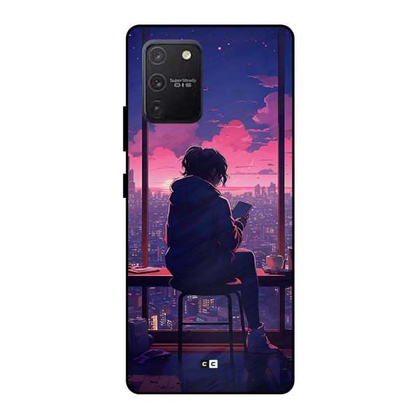 Alone Anime Metal Back Case for Galaxy S10 Lite