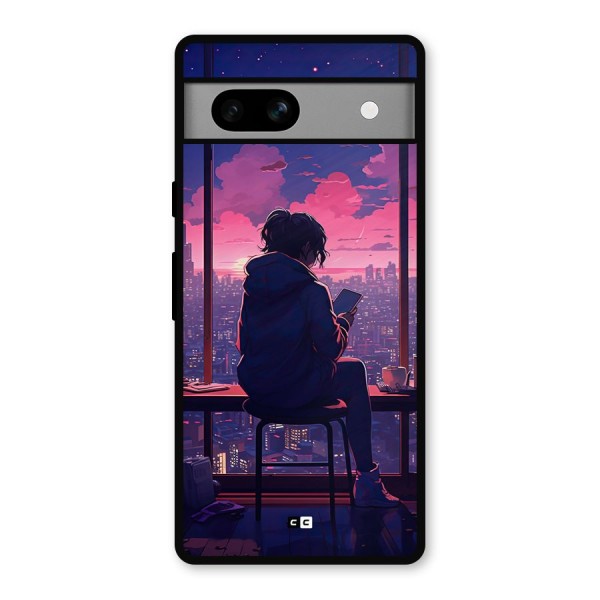 Alone Anime Metal Back Case for Google Pixel 7a