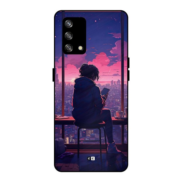 Alone Anime Metal Back Case for Oppo F19