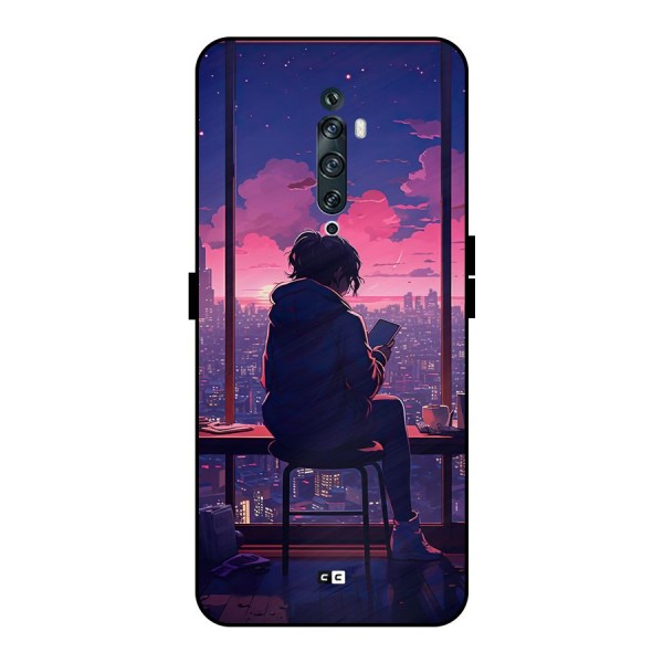 Alone Anime Metal Back Case for Oppo Reno2 F