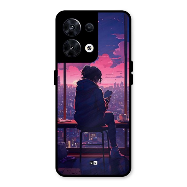 Alone Anime Metal Back Case for Oppo Reno8 5G