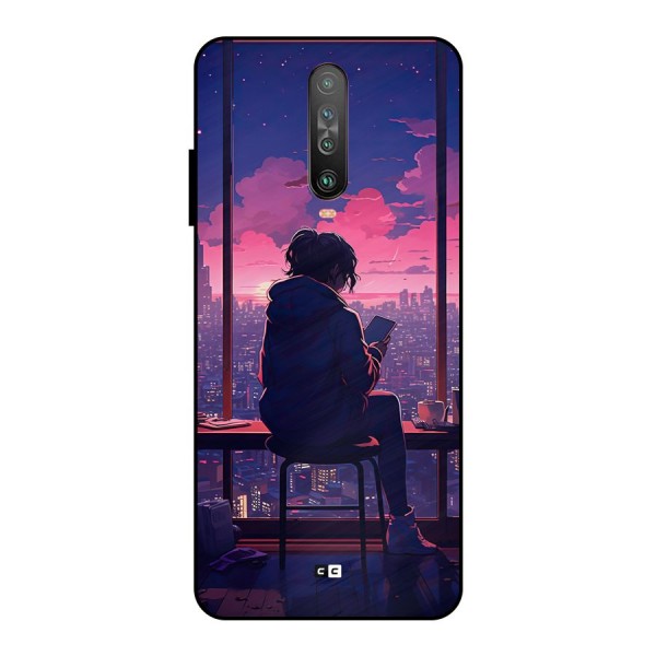 Alone Anime Metal Back Case for Poco X2