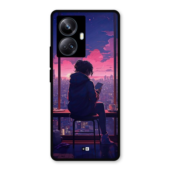 Alone Anime Metal Back Case for Realme 10 Pro Plus