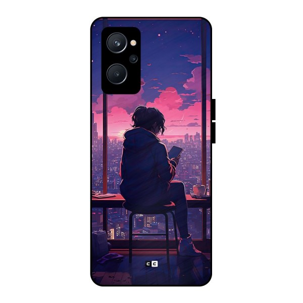 Alone Anime Metal Back Case for Realme 9i 5G