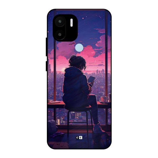 Alone Anime Metal Back Case for Redmi A1 Plus