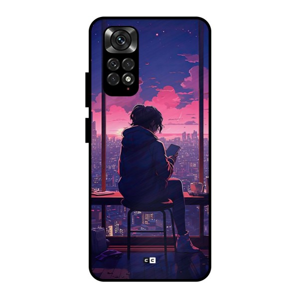Alone Anime Metal Back Case for Redmi Note 11 Pro