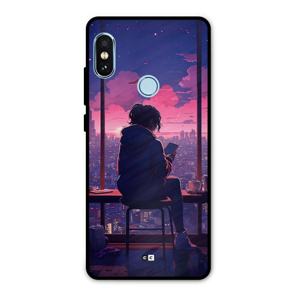 Alone Anime Metal Back Case for Redmi Note 5 Pro