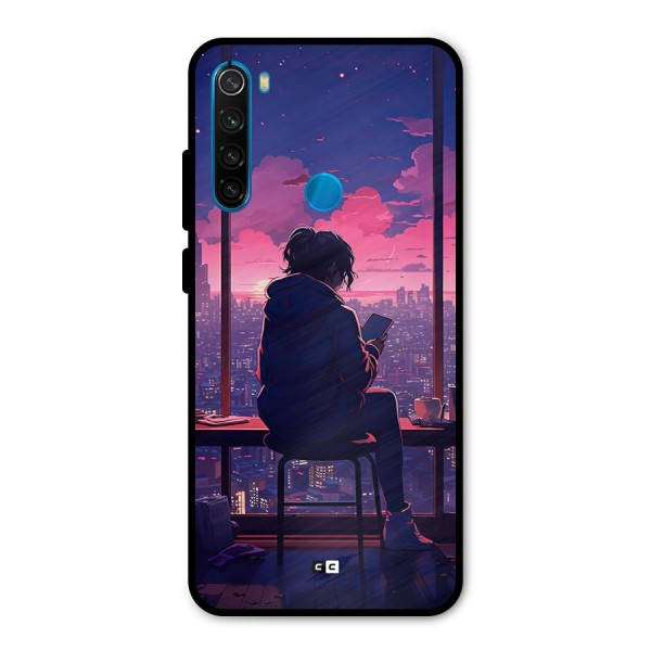 Alone Anime Metal Back Case for Redmi Note 8