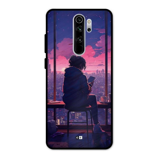 Alone Anime Metal Back Case for Redmi Note 8 Pro