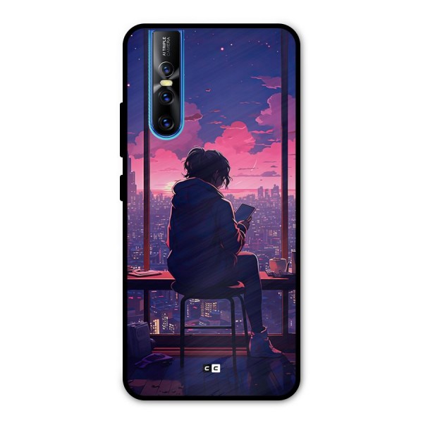 Alone Anime Metal Back Case for Vivo V15 Pro