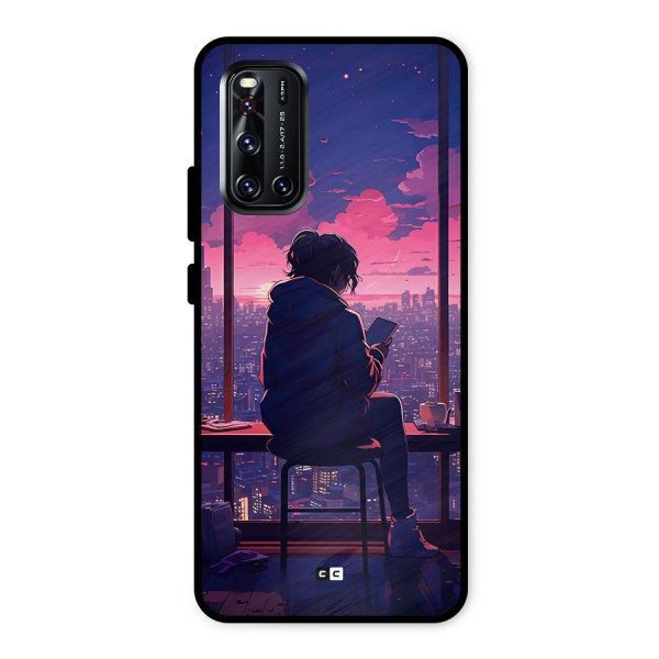 Alone Anime Metal Back Case for Vivo V19