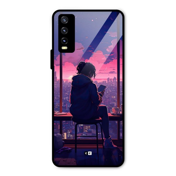 Alone Anime Metal Back Case for Vivo Y20 2021