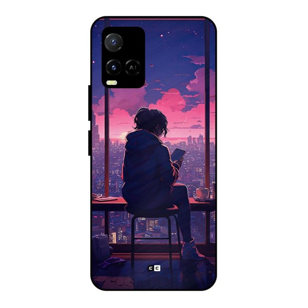 Alone Anime Metal Back Case for Vivo Y21