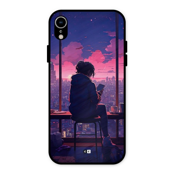 Alone Anime Metal Back Case for iPhone XR