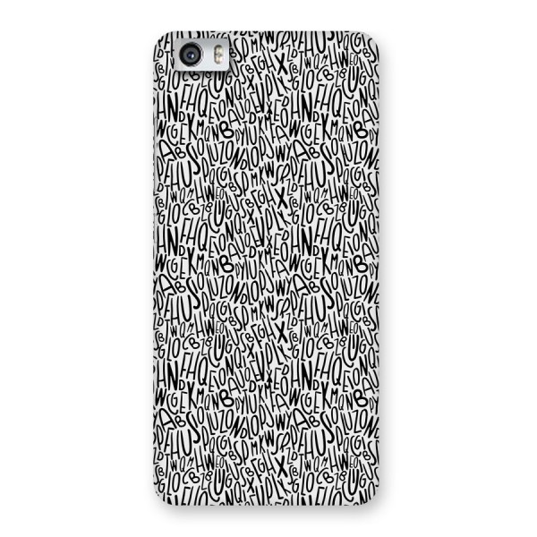 Alphabet Seamless Abstract Back Case for Xiaomi Redmi Mi5