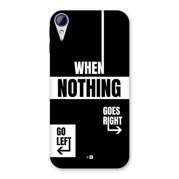 Alternate Plan Back Case for Desire 830